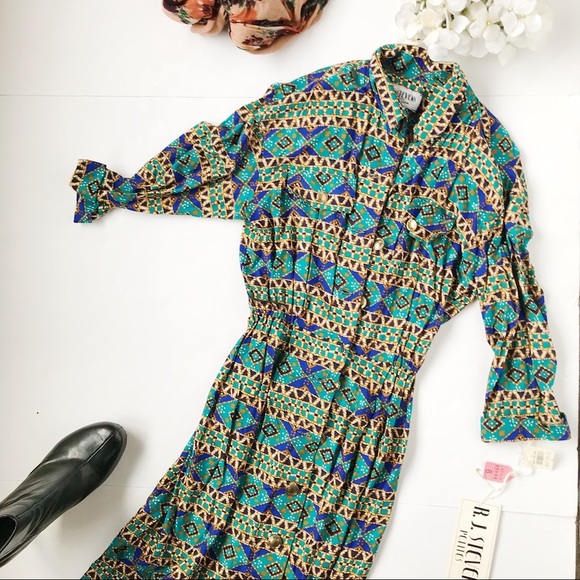 3/$20 NWT RJ Stevens Vintage Dress - Picture 2 of 6